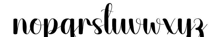 Headsed Font LOWERCASE