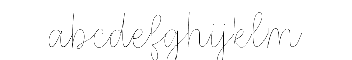Headstay-Sketch Font LOWERCASE
