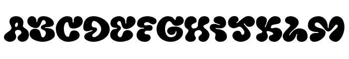 Heafy Black Font UPPERCASE