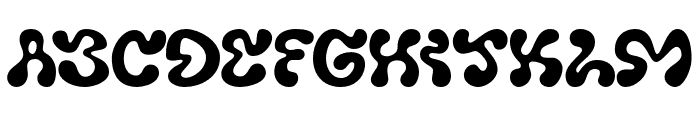 Heafy Regular Font UPPERCASE