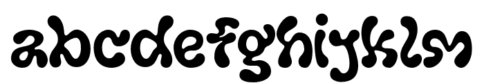 Heafy Regular Font LOWERCASE