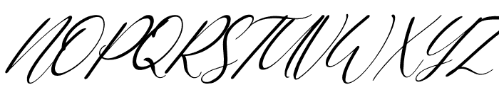 Heallington Italic Font UPPERCASE