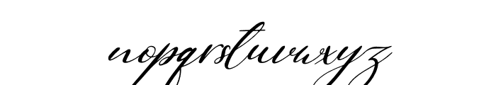 Heallington Italic Font LOWERCASE