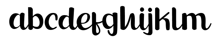 Healthy Life Font LOWERCASE