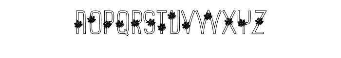 Hear Autumn Font LOWERCASE