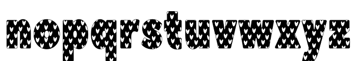 Heart A Lot Font LOWERCASE