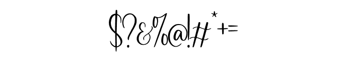Heartache Font OTHER CHARS