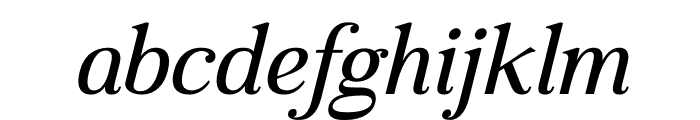 Heartfield Italic Font LOWERCASE