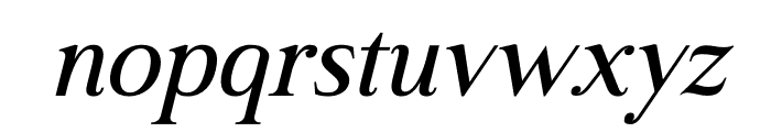 Heartfield Italic Font LOWERCASE