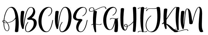 Heartgirl Font UPPERCASE