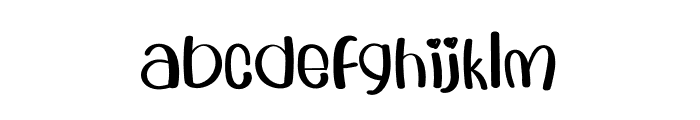 Hearth Sublimation Font LOWERCASE