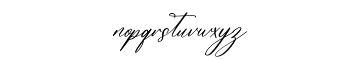 Hearthorin Italic Font LOWERCASE