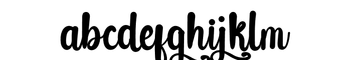 Hearts Font LOWERCASE