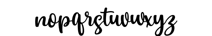 Heartsmore Regular Font LOWERCASE