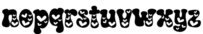 Heartthrob Font LOWERCASE