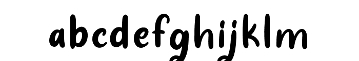 HeartyChintya-Regular Font LOWERCASE