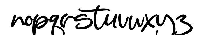 Heaster Font LOWERCASE