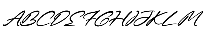 Heatffox Falsetto Italic Font UPPERCASE