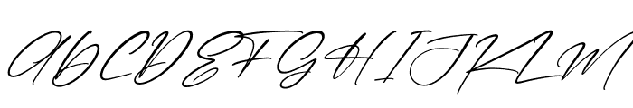 Heather Frontis Italic Font UPPERCASE
