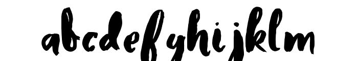Heather Font LOWERCASE