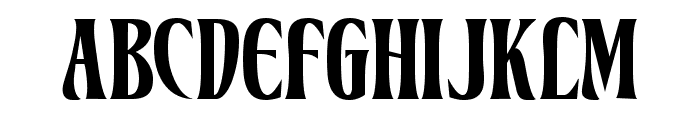 Heaven Obsidian Serif Font UPPERCASE