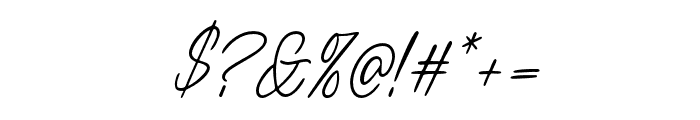 HeavenObsidian-Script Font OTHER CHARS