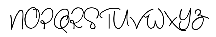 Heavenfield Mono Font UPPERCASE