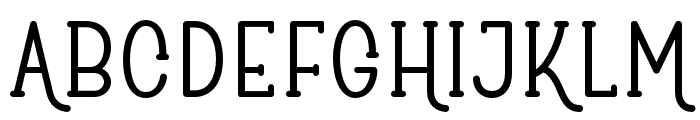 Heavenly Funky Font UPPERCASE