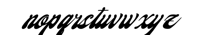 Heavenly Slices Italic Font LOWERCASE