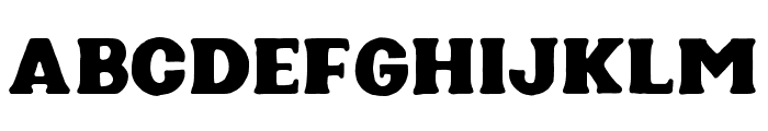 Heaver-Regular Font LOWERCASE