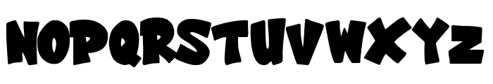 Heavy Jack Font UPPERCASE