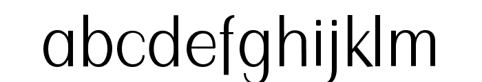 Hectane Regular Font LOWERCASE