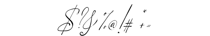 Hector Ink Font OTHER CHARS