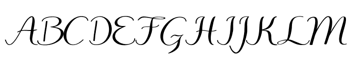 Hedgehog Font UPPERCASE