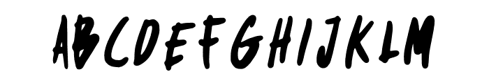 Hedhog 02 Handwriting Font LOWERCASE