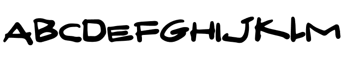 Hedhog 03 Handwriting Font LOWERCASE
