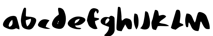 Hedhog 04 Handwriting Font LOWERCASE