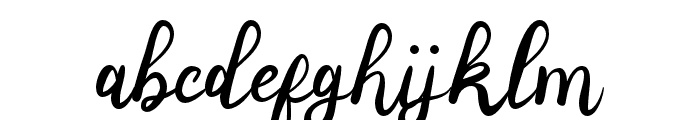 Hedon Regular Font LOWERCASE