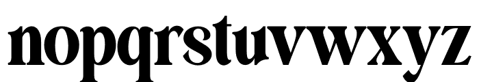 Hedosyan Font LOWERCASE