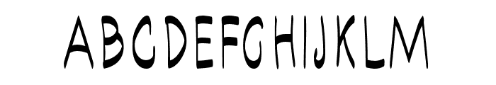 Heedway-Regular Font UPPERCASE