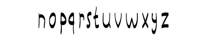 Heedway-Regular Font LOWERCASE
