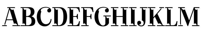 Hegissa Font UPPERCASE