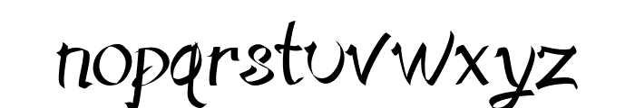 Hegorustow Font LOWERCASE