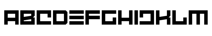 Hegyos Font LOWERCASE