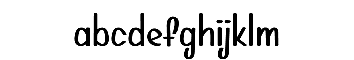 Hehalf Font LOWERCASE