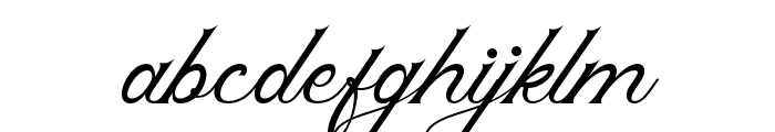 Heighten-Regular Font LOWERCASE