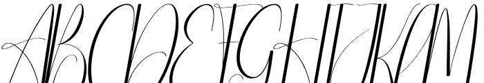 Heightened Font UPPERCASE