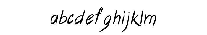 Heiifire Regular Font LOWERCASE