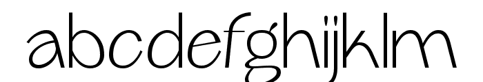 Heijka Sans Font LOWERCASE