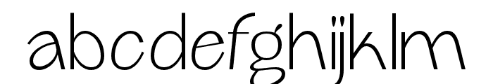 HeijkaSans Font LOWERCASE